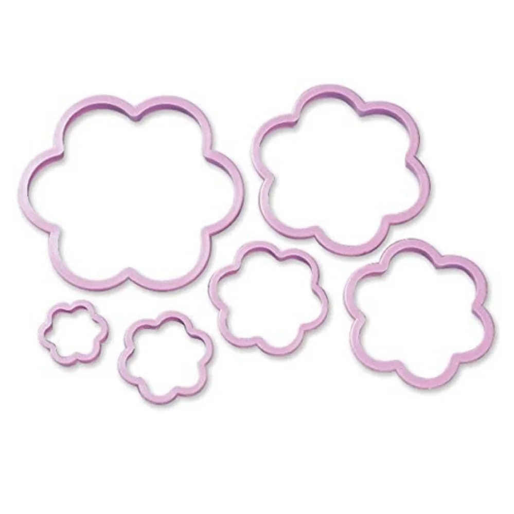 Wilton Nesting Flower Heart Cookie Cutter Sets